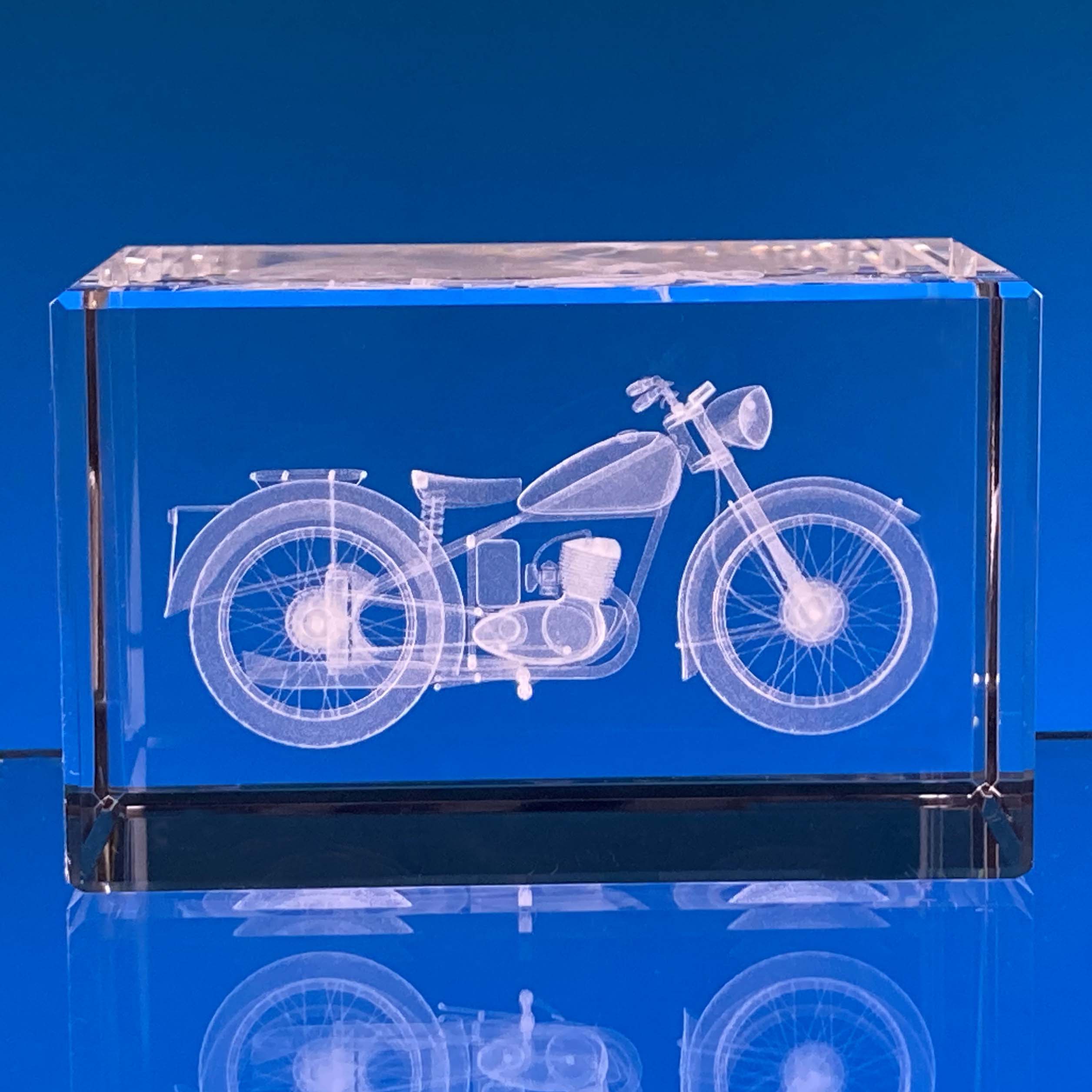 Skleněný kvádr 160x60x60 mm