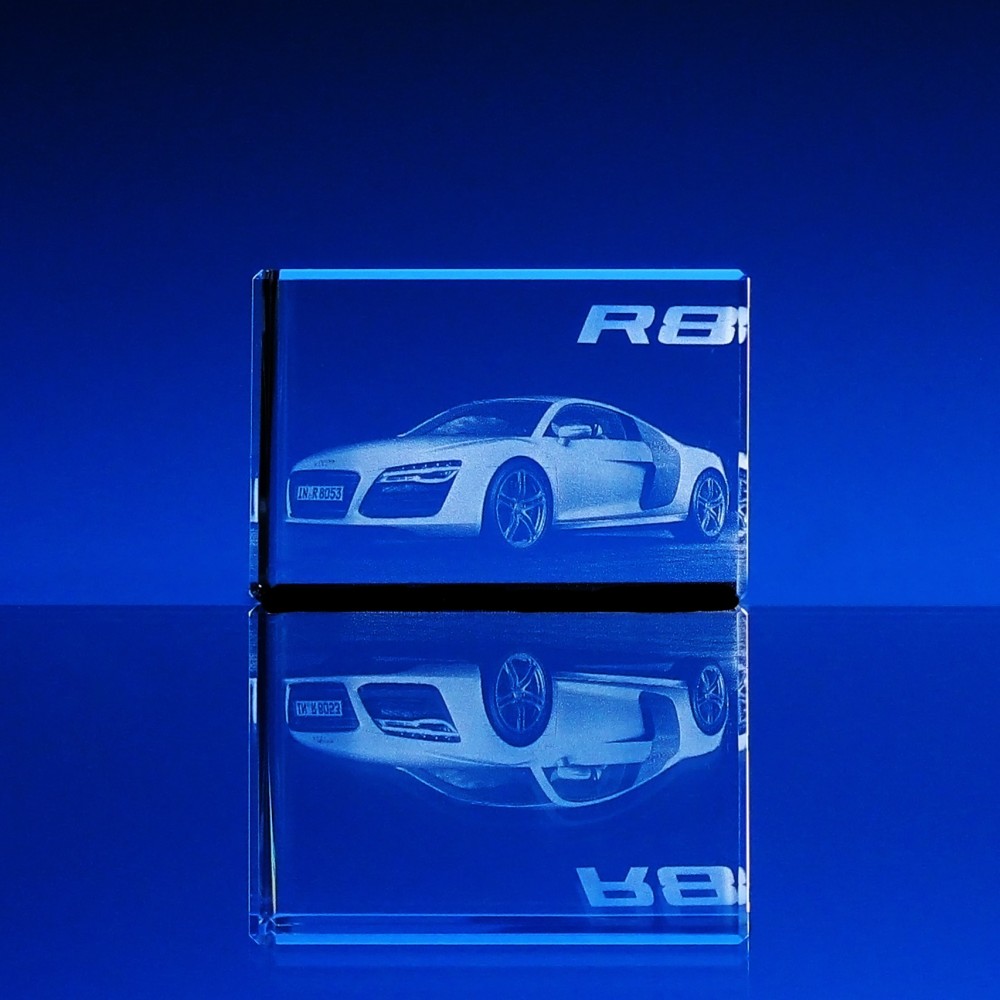 3d Těžítko kvádr 80x50x50 mm