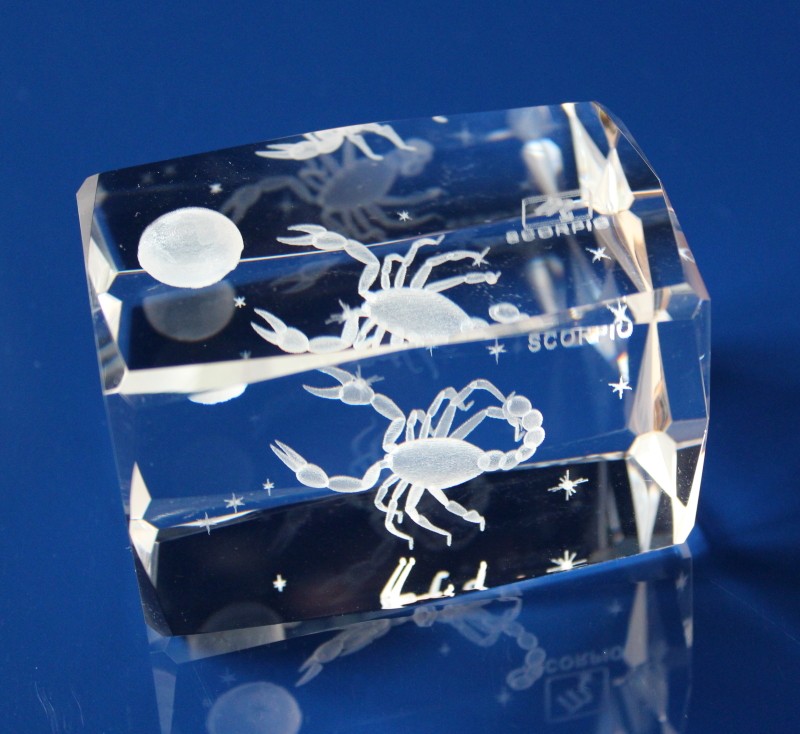 Těžítko znamení zvěrokruhu ŠTÍR 60x40x40 mm