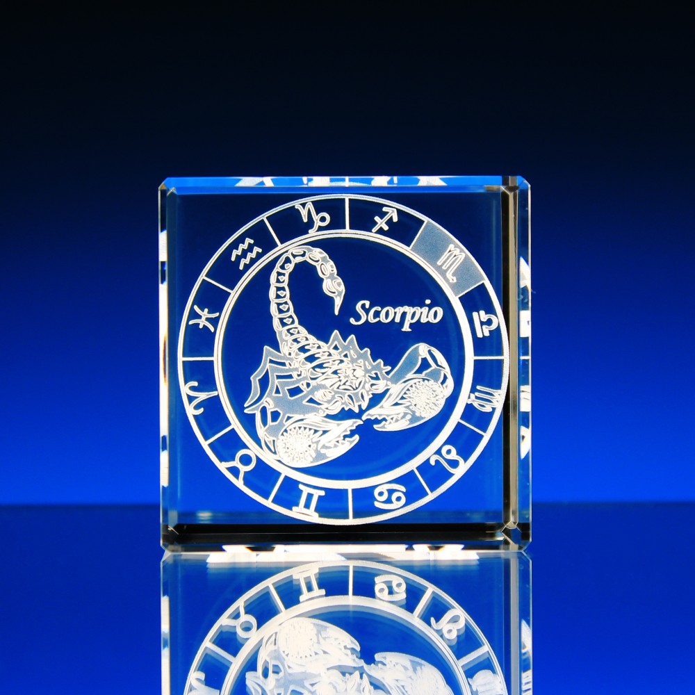 Znamení zvěrokruhu 3D 60x60x60 mm