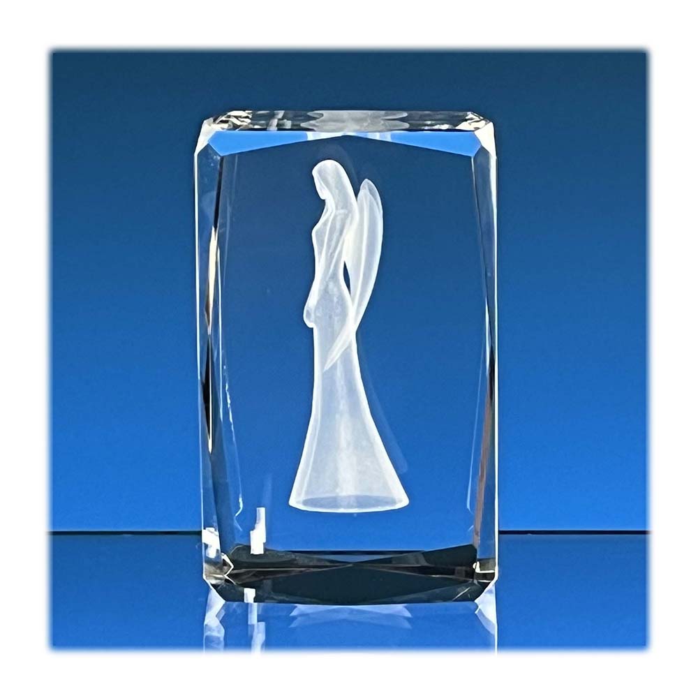 Andělíček ochránce 3D s věnováním na přání 60x40x40mm