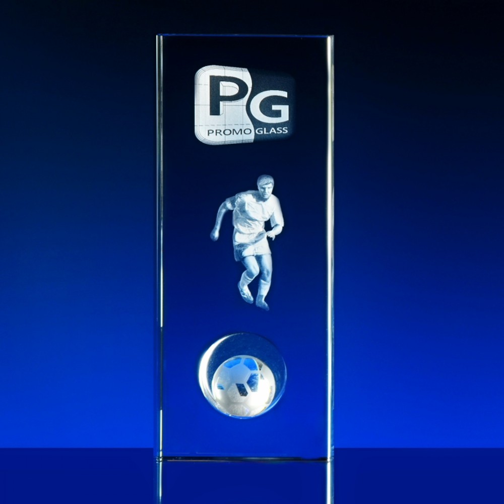 Skleněná trofej 150 mm