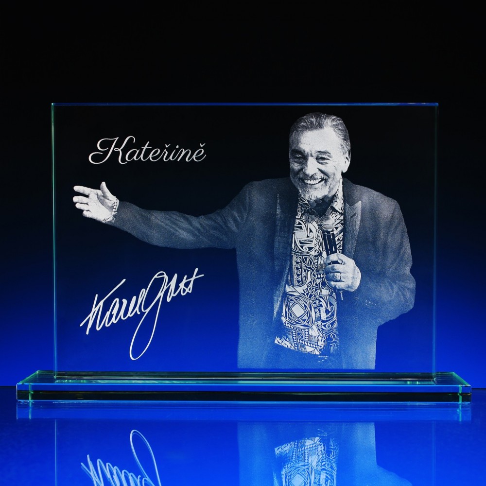 Plaketa s fotem 2D - 125x185x10mm