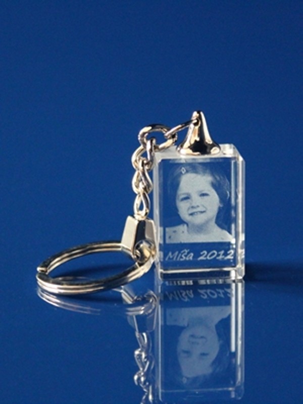 3D FOTO přívěsek na klíče 30x20x15mm