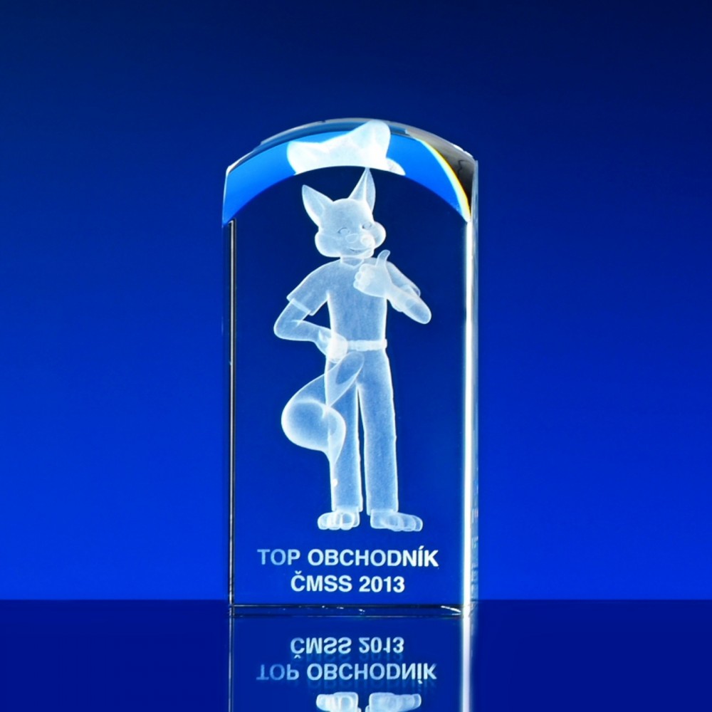 Skleněné krystal 200x60x60mm