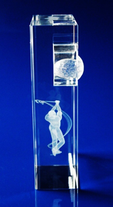 Skleněná trofej 200 mm