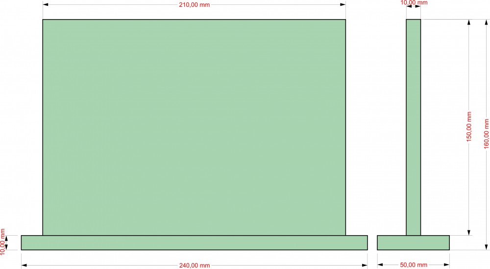Plaketa s fotem 2D - 150x210x10mm