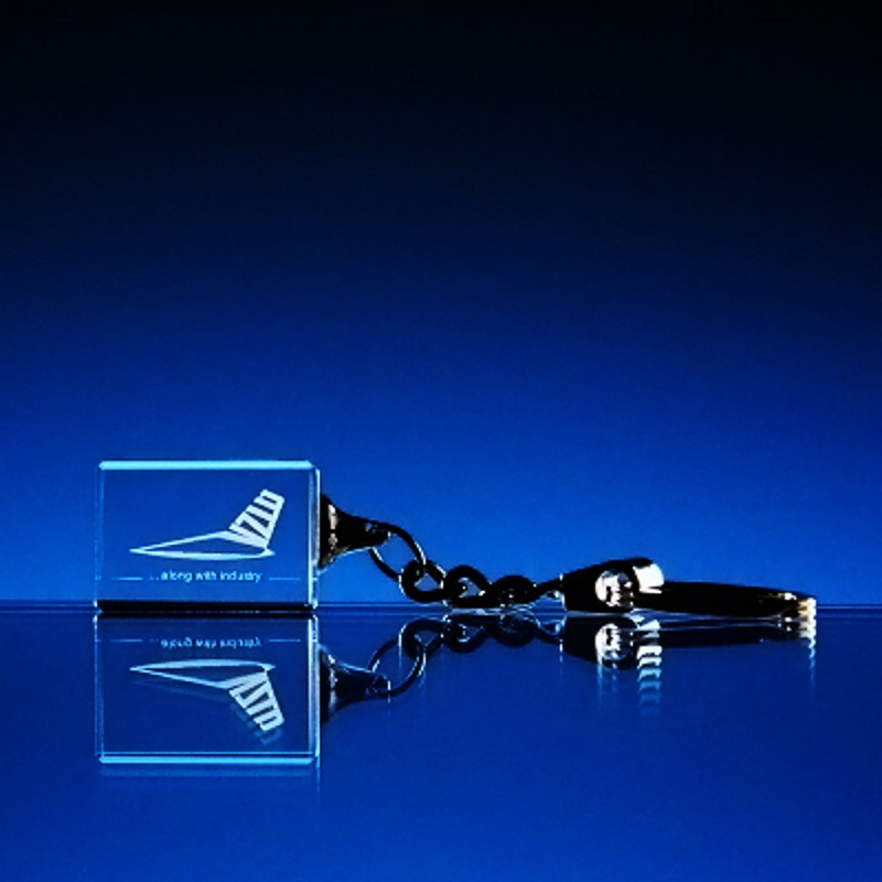 Klíčenka - bílé LED světlo 30x20x15 mm