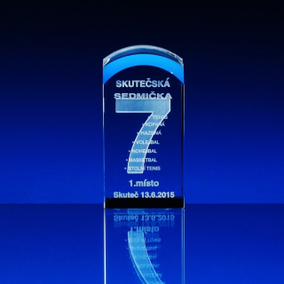 Skleněné krystal 100x50x50mm