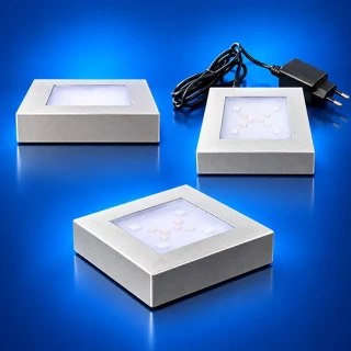 Světelný LED podstavec 20x80x80mm