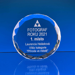 Broušená plaketa 90x95x20mm