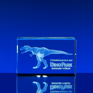 Skleněný kvádr 150x80x80mm