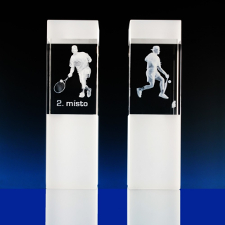 Skleněná trofej 235 mm