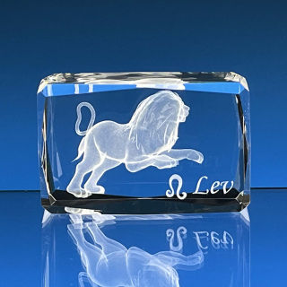 Těžítko znamení zvěrokruhu LEV 60x40x40 mm