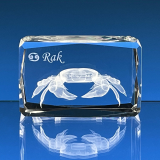 Těžítko znamení zvěrokruhu RAK 60x40x40 mm